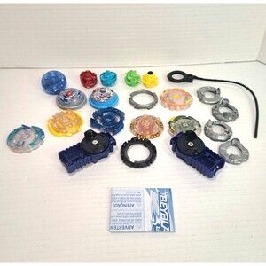 Hasbro Beyblade Mixed Lot Steel Beywarriors Warriors Bundle Toy Toys Bey Blade